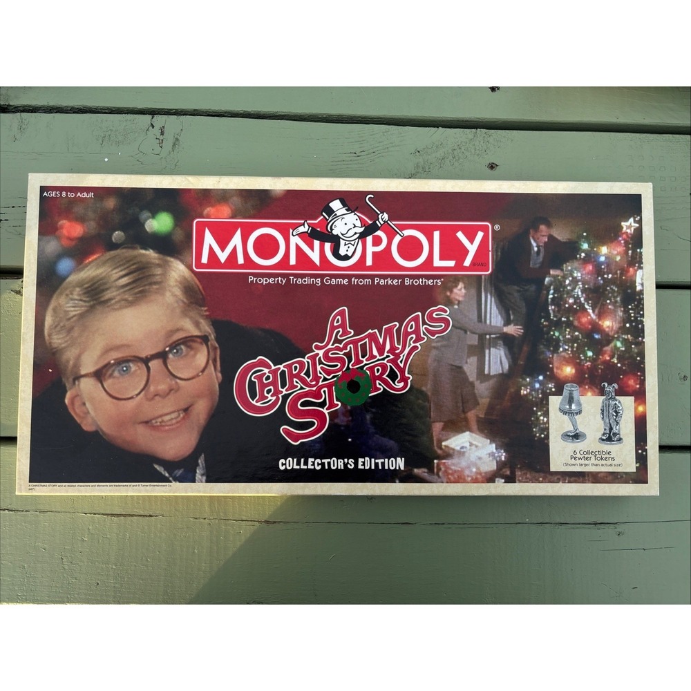 Parker Brothers Monopoly a Christmas Story Collector's Edition 2007 Like New